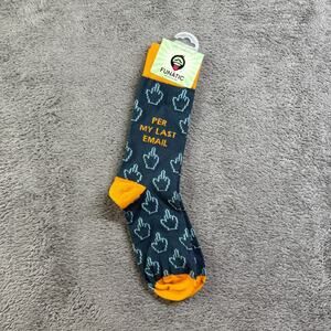 Funatic Per My Last Email Socks NEW Mens 6-11 Womens 7.5-12 NEW Funny Humor Gift